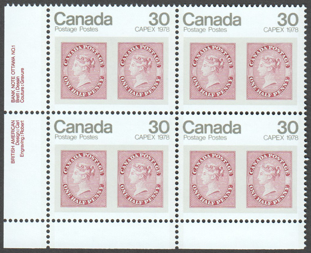 Canada Scott 755 MNH PB LL (A3-3) - Click Image to Close
